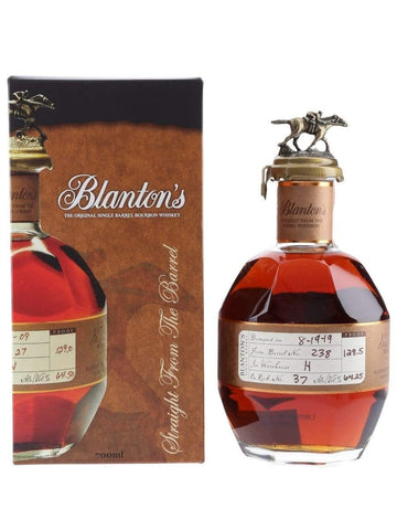Bourbon Whiskey Blantons Straight From the Barrel Bourbon Whiskey 750ml L&P Wines & Liquors