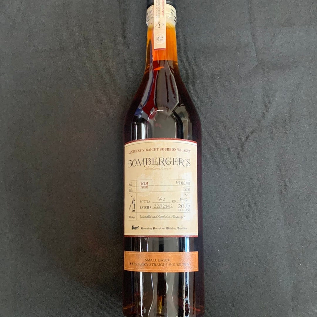 Bourbon Whiskey Bombergers Declaration Bourbon Whisky  release L&P Wines & Liquors