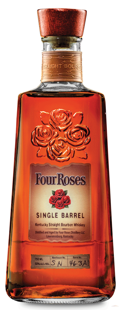 Bourbon Whiskey Four Roses Single Barrel 750ml L&P Wines & Liquors