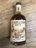 Bourbon Whiskey Templeton Rye 4 years 750 ml L&P Wines & Liquors