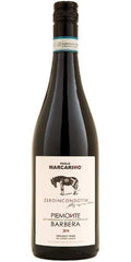 Italy Red Wines Paolo Marcarino Organic ZeroIn Condotta Piemonte Barbera 2017 750ml L&P Wines & Liquors