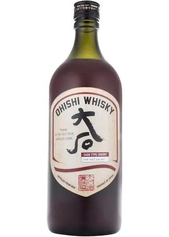 Japanese Whisky Ohishi Whisky Single Cask Sherry 750ml L&P Wines & Liquors