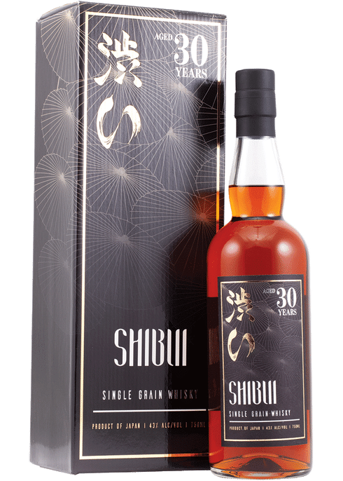 Japanese Whisky Shibui Single Grain 30 Year 750ml L&P Wines & Liquors