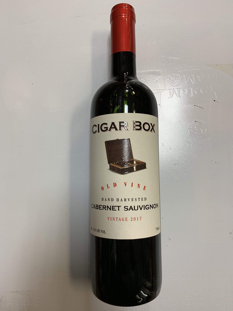 Red Wine Cigar Box Cabernet Sauvignon 750 ml L&P Wines & Liquors