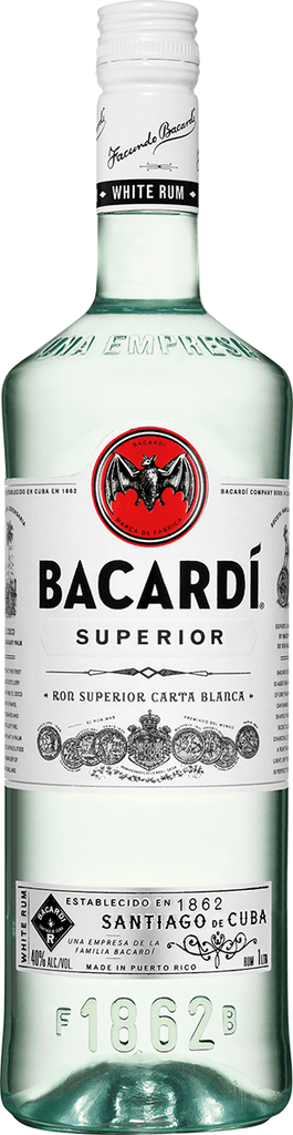 Rum Bacardi White Rum Superior 1L L&P Wines & Liquors