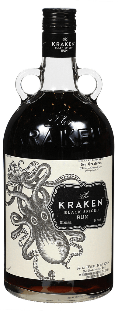 KRAKEN Black Spiced Rum Original Liquors & Wines LP – 1.75L
