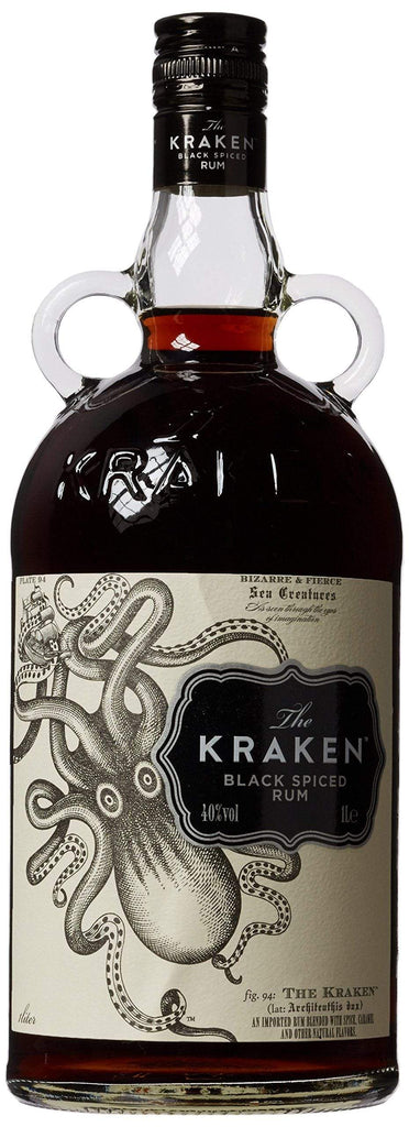 Rum Kraken Black Spiced Rum Original 1L L&P Wines & Liquors