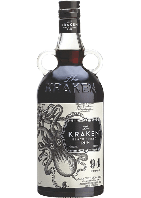Rhum Kraken Black Spiced 70 cl +2 verres - Rhum des îles vierges - Le Verre  Canaille.com