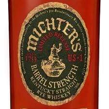 Rye Whisky Michters Rye Barrel Strength L&P Wines & Liquors