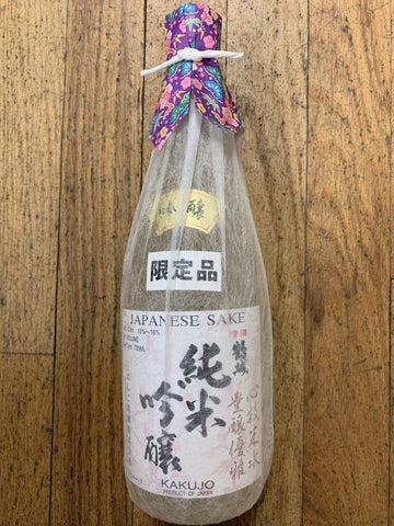 Sake, Soju, Junmai Kakujo Junmai 720 ml L&P Wines & Liquors