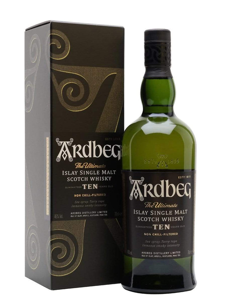 Scotch Whisky ARDBEG Single Malt Scotch 10 yr 750 L&P Wines & Liquors