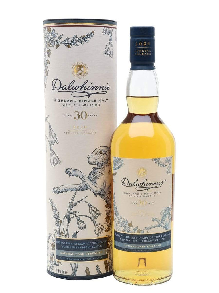Scotch Whisky Dalwhinnie 1989 30 Year Old Special Releases 2020 Speyside Single Malt Scotch Whisky Distillery Bottling L&P Wines & Liquors