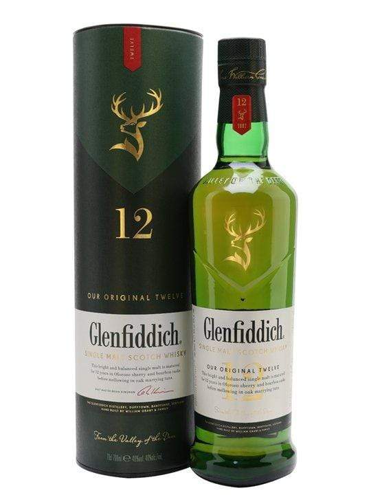 Scotch Whisky Glenfiddich 12 Year Single Malt Scotch Whiskey 750ml L&P Wines & Liquors