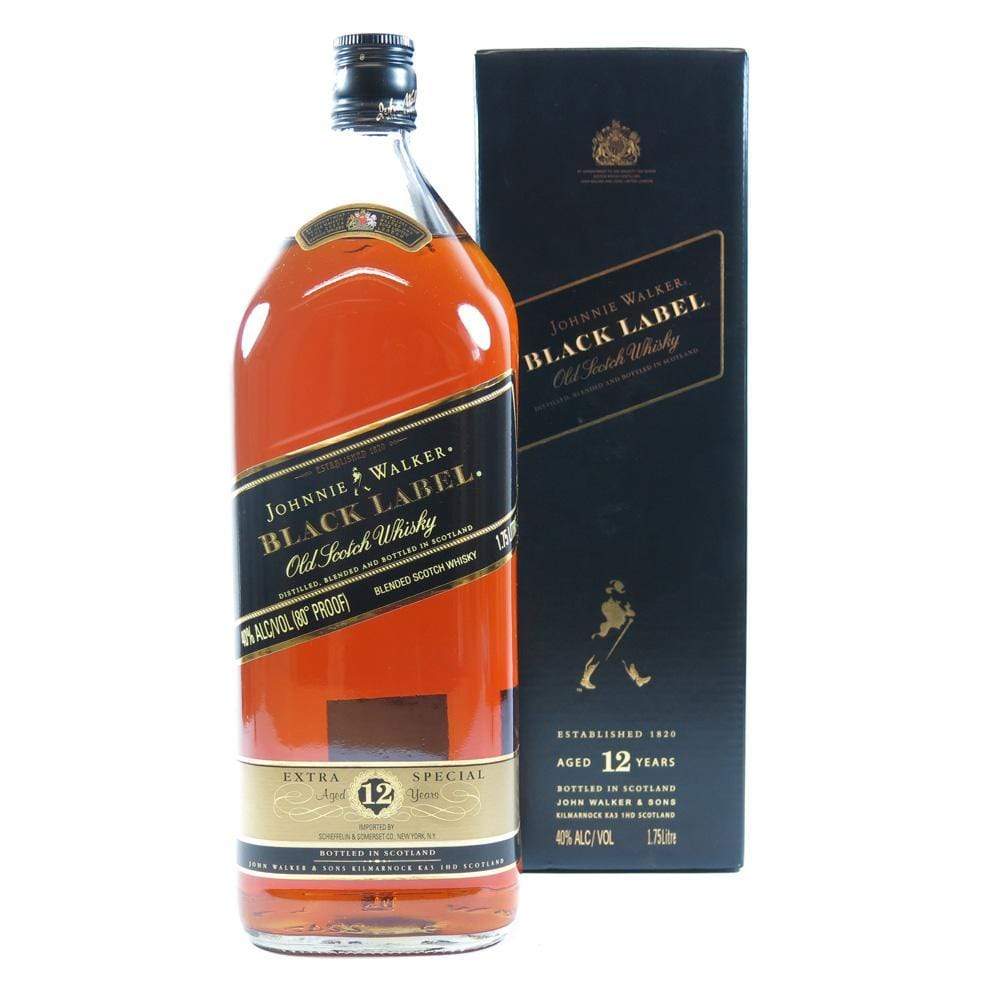 Scotch Whisky Johnnie Walker Black Label 1.75 L&P Wines & Liquors