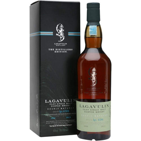 Scotch Whisky Lagavulin Scotch Single Malt Distillers Edition 15 Year L&P Wines & Liquors