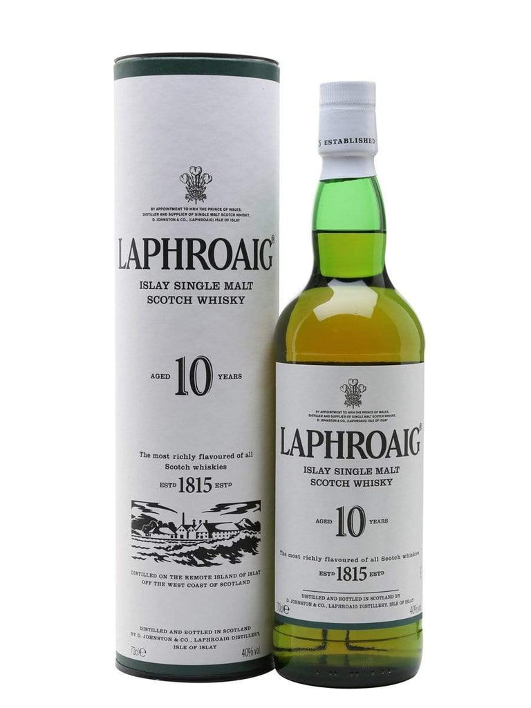 Scotch Whisky Laphroaig 10Years Scotch Whiskey 750ml L&P Wines & Liquors