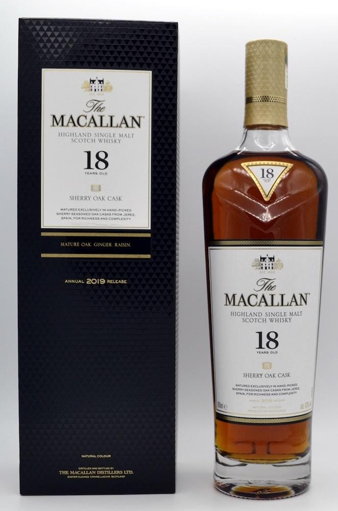 Scotch Whisky Macallan 18 yr Sherry Cask  750ml L&P Wines & Liquors