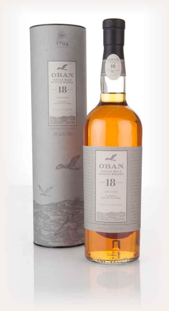 Scotch Whisky OBAN 18 year Limited Edition Single Malt Scotch Whiskey 750ml L&P Wines & Liquors
