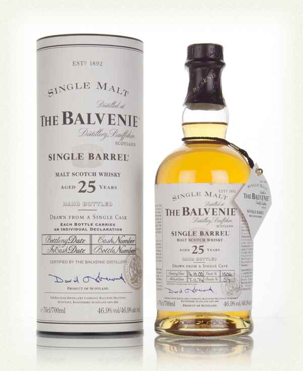 Scotch Whisky The Balvenie 25 Year Old L&P Wines & Liquors