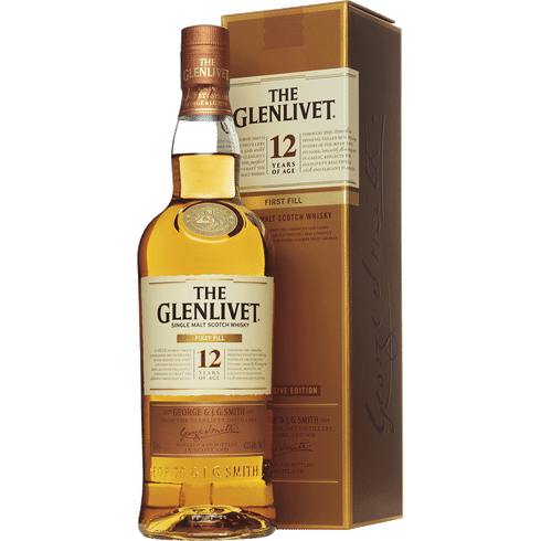 Scotch Whisky The Glenlivet 12year First Fill Single Malt Scotch Whisky L&P Wines & Liquors
