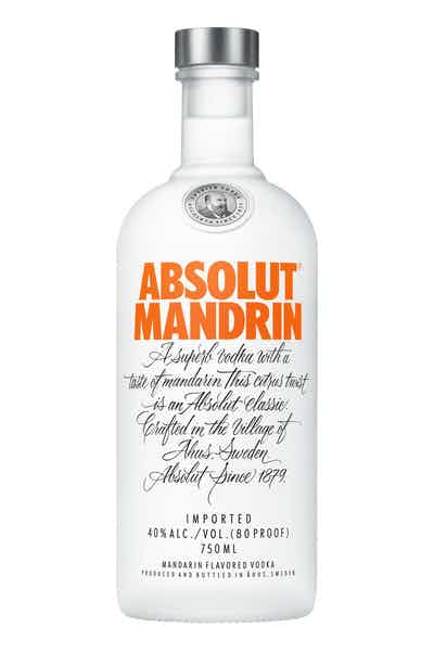 Vodka Absolut Mandarin Vodka L L&P Wines & Liquors