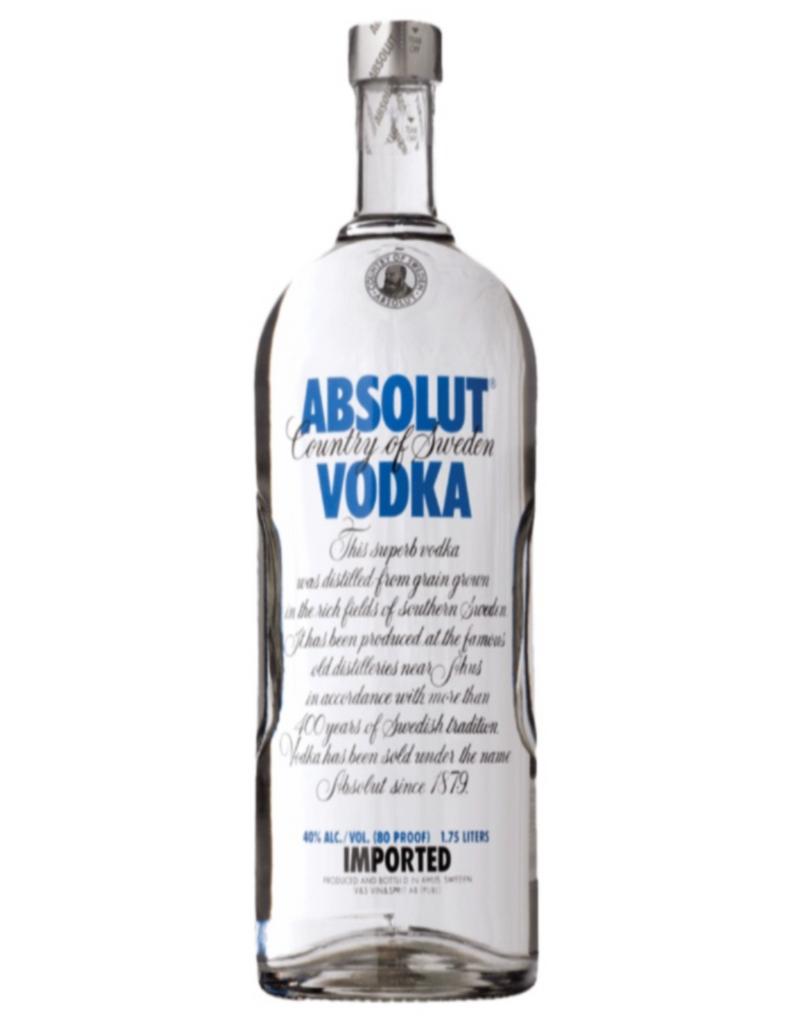 Absolut Vodka 1.75 L – LP Wines & Liquors