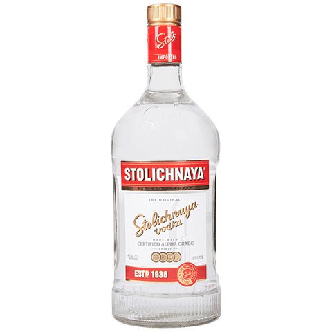 Vodka STOLICHNAYA VODKA 1.75 L L&P Wines & Liquors
