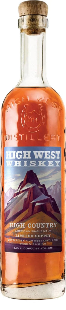 American Whiskey High West High Country American Single Malt Whiskey 750ml LP Wines & Liquors
