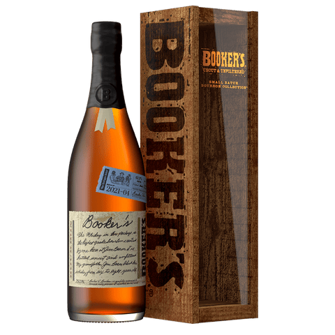 Bourbon Whiskey Booker’s Small Batch Bourbon 2021 - 04, "NOE STRANGER'S BATCH" 750ml LP Wines & Liquors