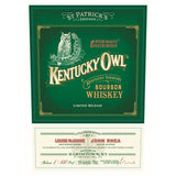 Bourbon Whiskey Kentucky Owl St. Patrick’s Edition - Limited Release 750ml LP Wines & Liquors