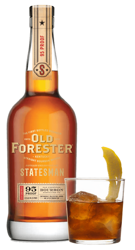 Bourbon Whiskey OLD FORESTER STATESMAN BOURBON WHISKEY 95 proof LP Wines & Liquors