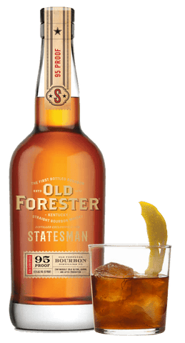 Bourbon Whiskey OLD FORESTER STATESMAN BOURBON WHISKEY 95 proof LP Wines & Liquors