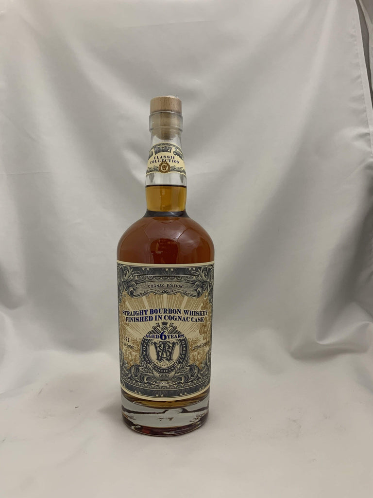 Bourbon Whiskey World Whiskey Society Classic Collection for Straight Bourbon Whiskey Finished In Cognac Cask Aged 6 Years 750ml LP Wines & Liquors