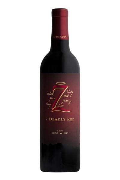 California Red Wines 7 Deadly Red Blend 750ml LP Wines & Liquors
