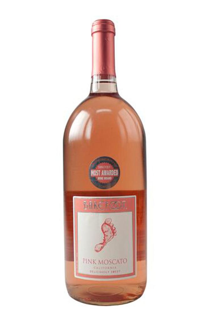 California Red Wines Barefoot Pink Moscato Wine 1.5L LP Wines & Liquors