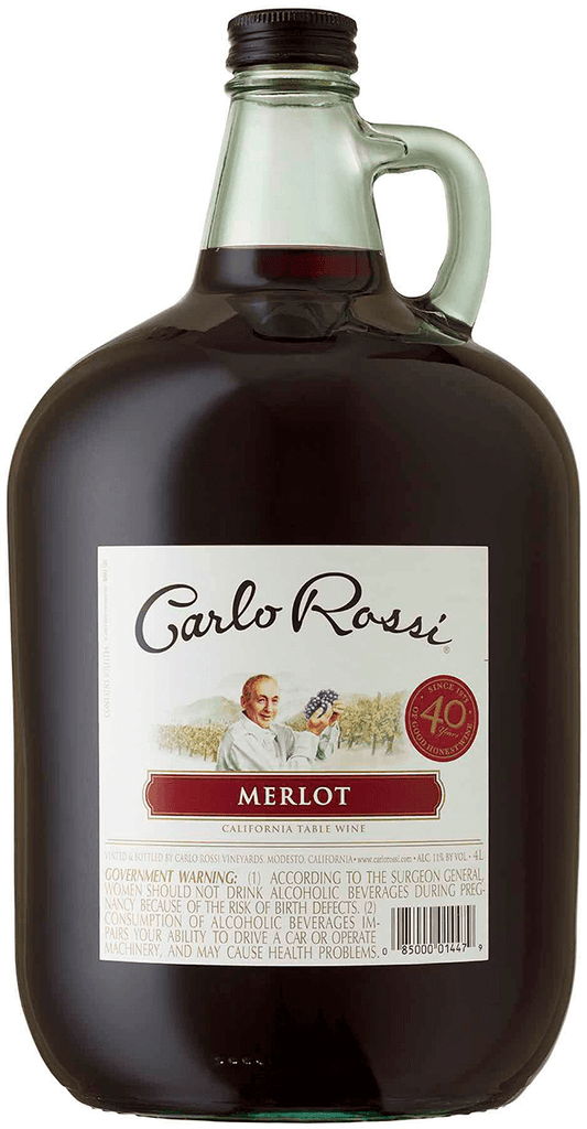 California Red Wines Carlo Rossi Merlot 4L LP Wines & Liquors