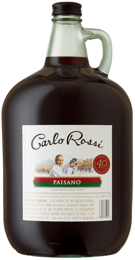 California Red Wines Carlo Rossi Paisano 4L LP Wines & Liquors