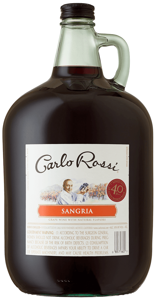 California Red Wines Carlo Rossi Sangria 4L LP Wines & Liquors