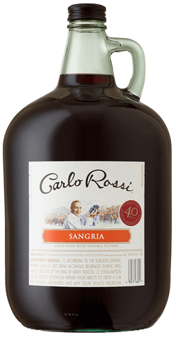 California Red Wines Carlo Rossi Sangria 4L LP Wines & Liquors