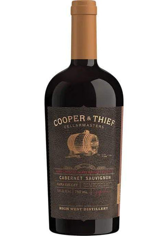 California Red Wines Cooper & Thief Cabernet Sauvignon Aged 6 months in Rye Whiskey Barrels LP Wines & Liquors