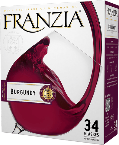 California Red Wines Franzia Burgundy 5L LP Wines & Liquors