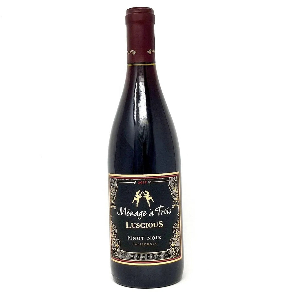 California Red Wines Menage a Trois Luscious Pinot Noir 750ml LP Wines & Liquors