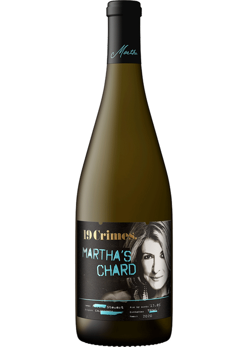 California White Wines 19 Crimes Martha's Chard Chardonnay 2020 750ml LP Wines & Liquors