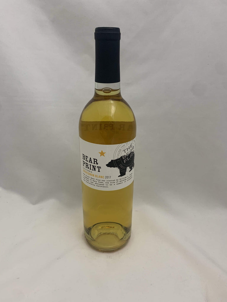 California White Wines Bear Print Sauvignon Blanc 750ml LP Wines & Liquors