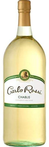California White Wines Carlo Rossi Chablis 1.5L LP Wines & Liquors
