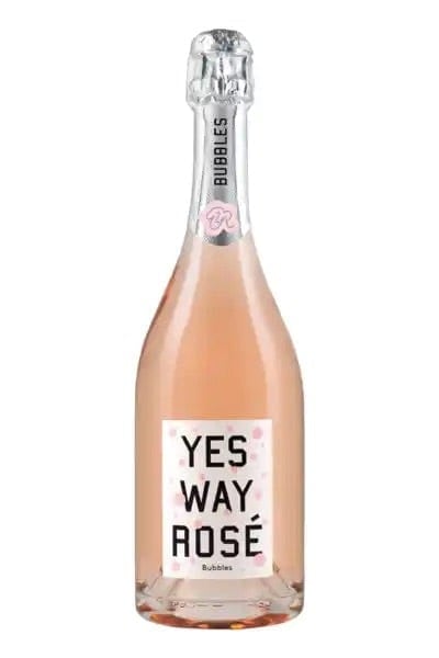 Champagne Yes Way Rose with Bubbles 750ml LP Wines & Liquors