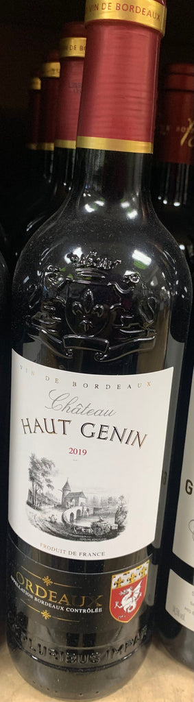 France Red Wines Chateau Haut Genin Bordeaux 2019 750ml LP Wines & Liquors