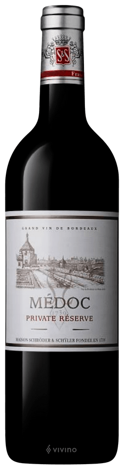 France Red Wines Medoc Private Reserve 2015 Maison Schroder& Schyler 750ml LP Wines & Liquors