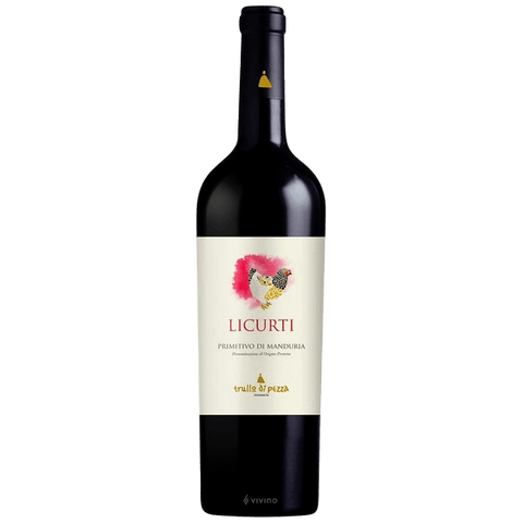 Italy Red Wines Licurti Primitivo Di Manduria Red Wine 750ml LP Wines & Liquors