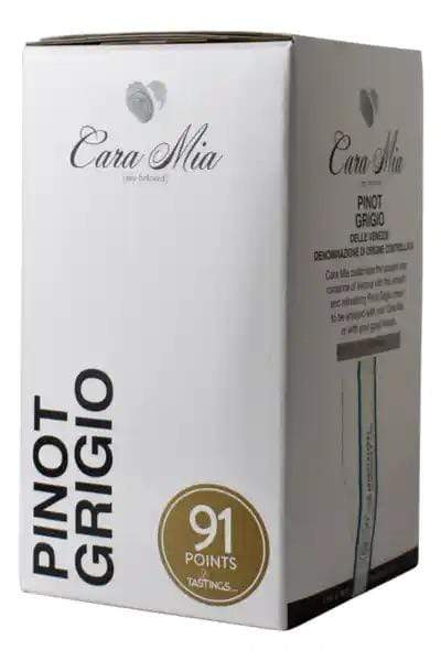 Italy White Wines Cara Mia Pinot Grigio Box Wine 3L LP Wines & Liquors